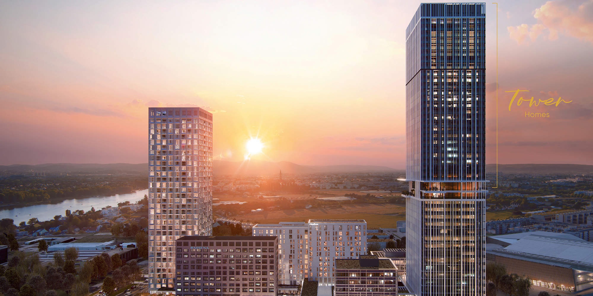 VIENNA TWENTYTWO Tower Homes | © K18
