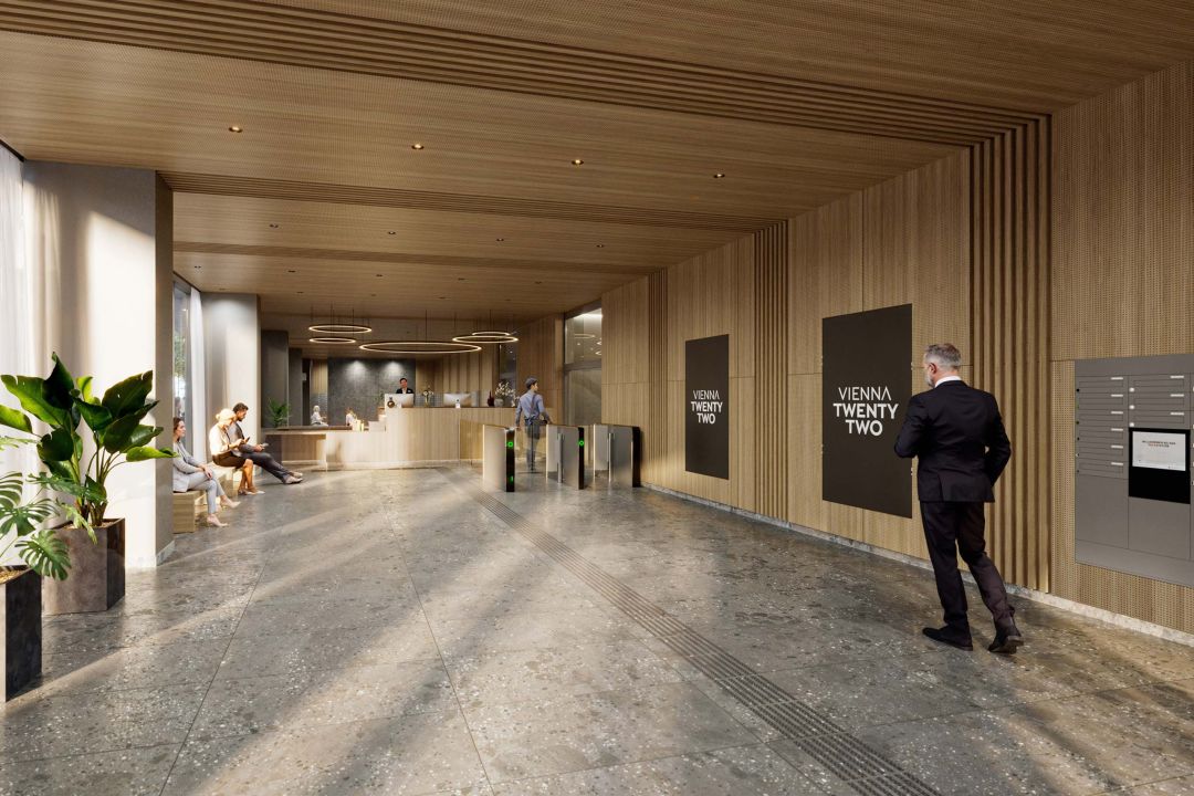 Visualisierung Lobby | © K18