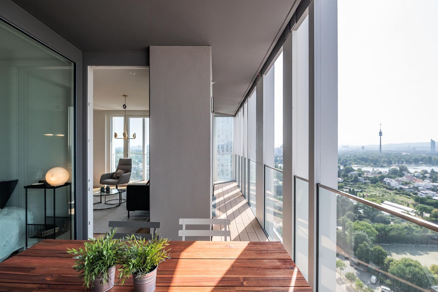 Musterwohnung Balkon | © Stefan Seelig