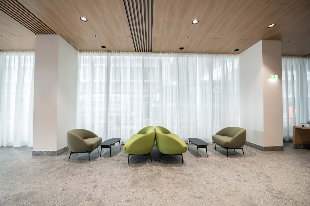 VIENNA TWENTYTWO Tower Homes - Lobby © Stefan Seelig